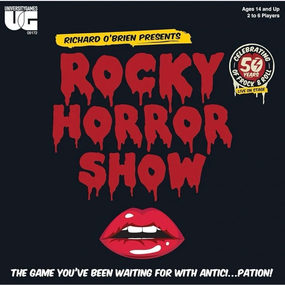 Rocky Horror Show Board Game Richard O’Brien Cult Classic 50th Anniversary